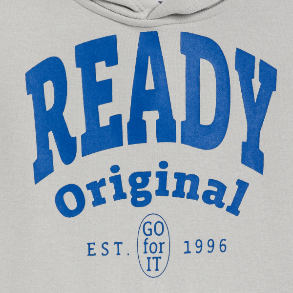 سويت شيرت بدون أكمام باللون الرمادي للأولاد